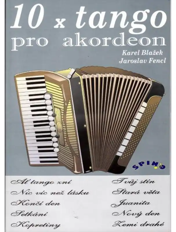 Ověřený Karel Blažek 10 x tango pro akordeon