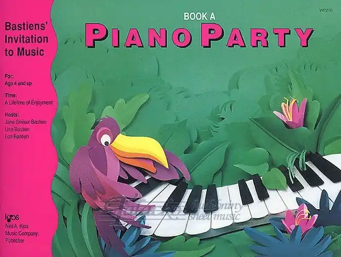 Bastien Piano Party Book A Jen Po Omezenou Doba
