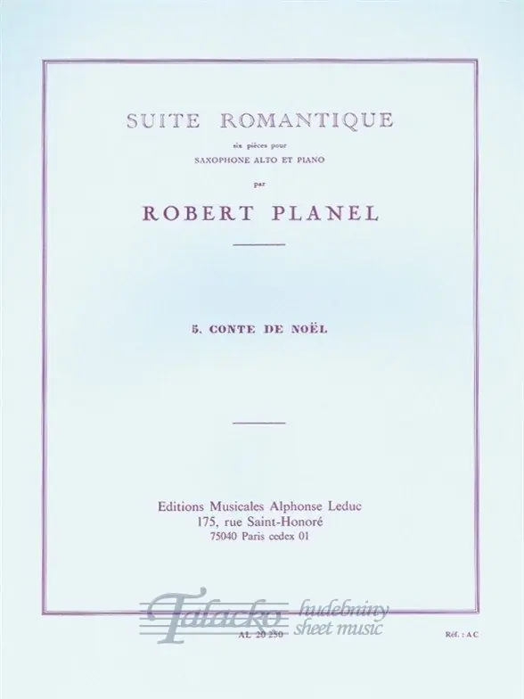Suite Romantique no. 5 Conte de Noël Autentický