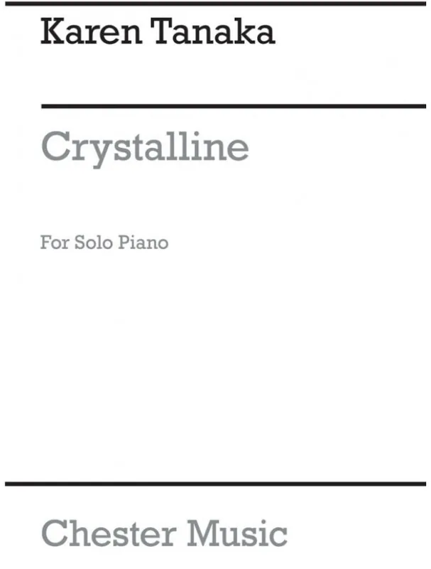 Cenový Hit Karen Tanaka Crystalline (noty na klavír)