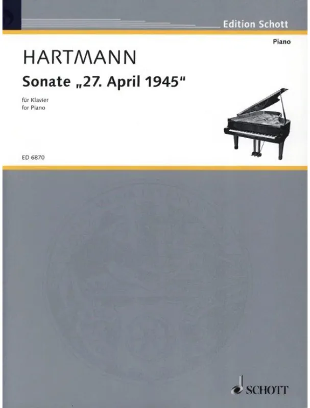 Autentický Karl Amadeus Hartmann Sonate