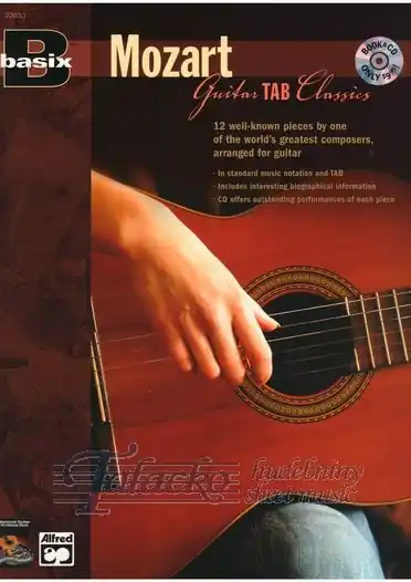 Kup Teď Basix Guitar TAB Classics Mozart + CD