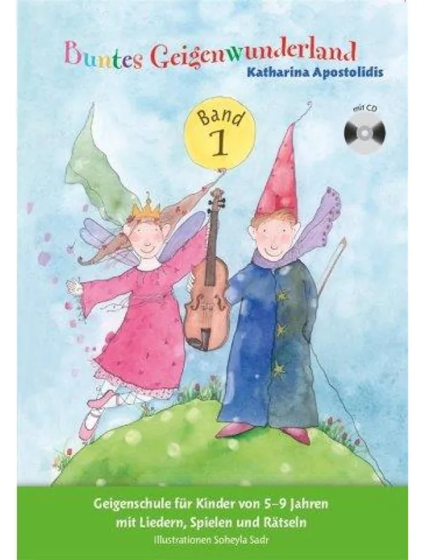 Katharina Apostolidis Buntes Geigenwunderland - Band 1 (noty na housle) (+audio) Výhodná Nabídka
