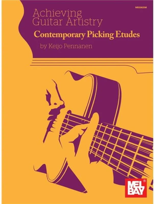 Keijo Pennanen Contemporary Picking Etudes (noty na kytaru) (+audio) Cenová Bomba