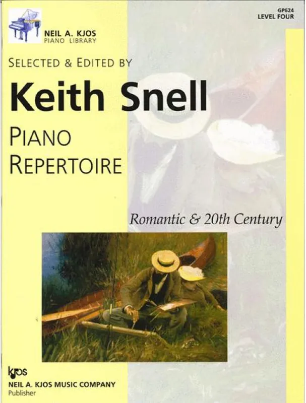 Keith Snell Piano Repertoire Romantic & 20th Century - Level 4 (noty na klavír) Nízká Cena