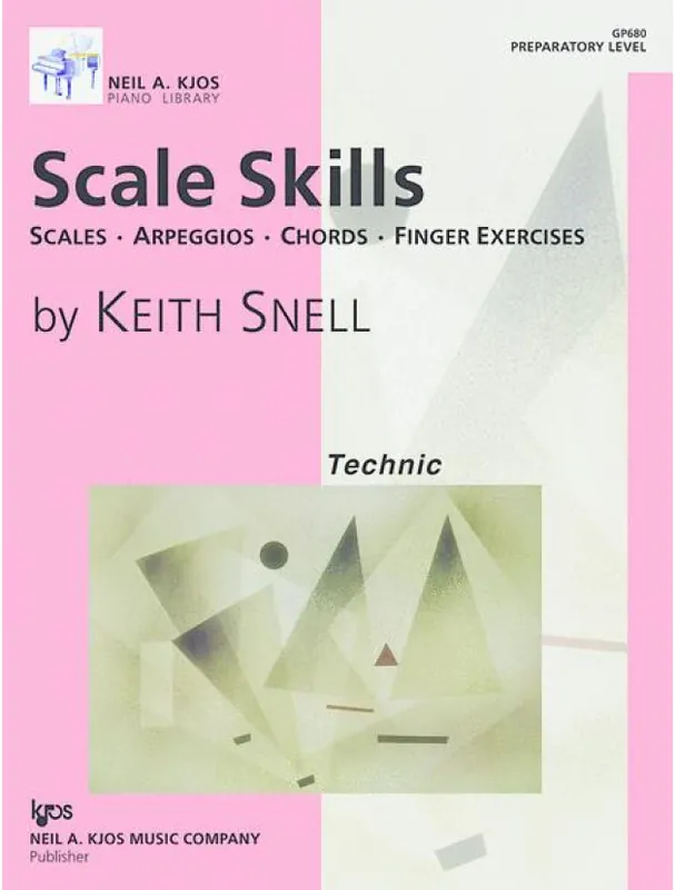 Keith Snell Scale Skills - Preparatory Level (noty na klavír) Sezónní Sleva