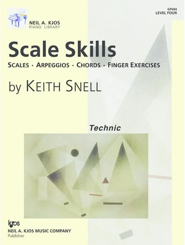 Keith Snell Scale Skills Technic Level 4 (noty na klavír) Dokud Zásoby Vydrží