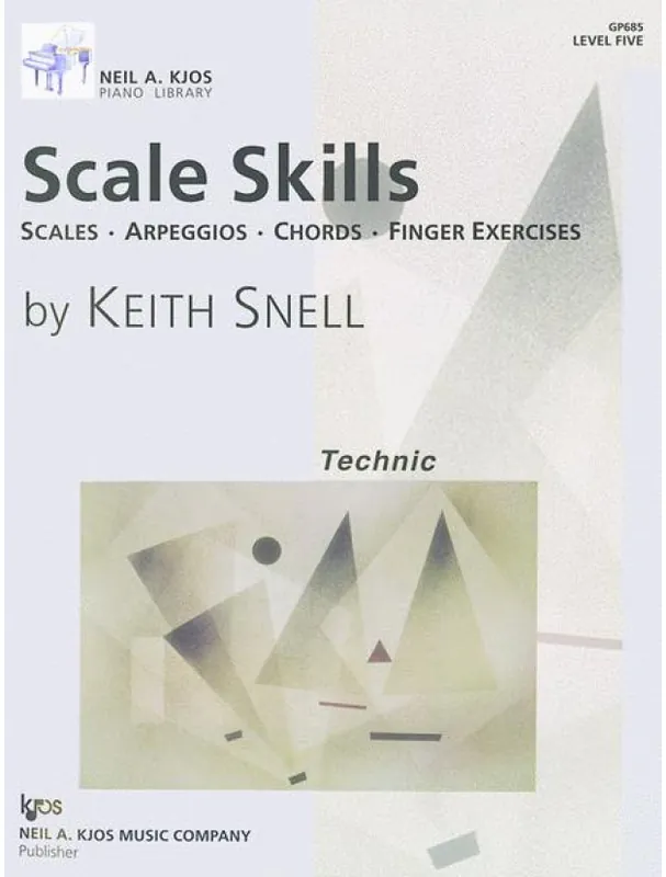 Keith Snell Scale Skills Technic Level 5 (noty na klavír) Must-Have