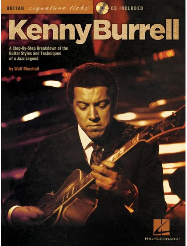 Kenny Burrell Signature Guitar Licks (tabulatury, noty, kytara) Novinka
