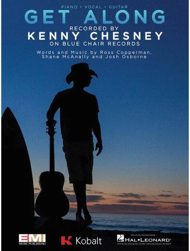Kenny Chesney Get Along (noty na klavír, zpěv, akordy na kytaru) Ověřený