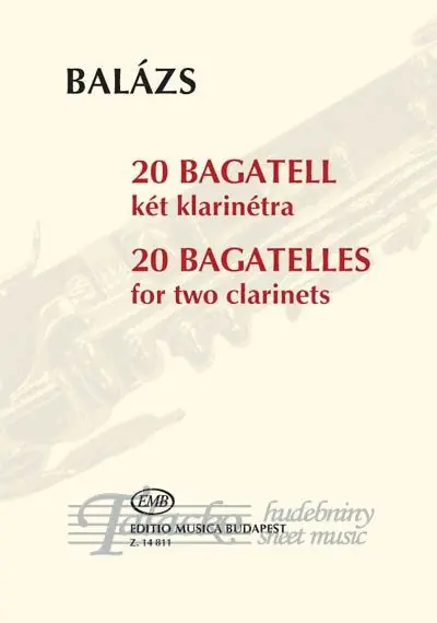 Koupit Online 20 Bagatelles for two clarinets