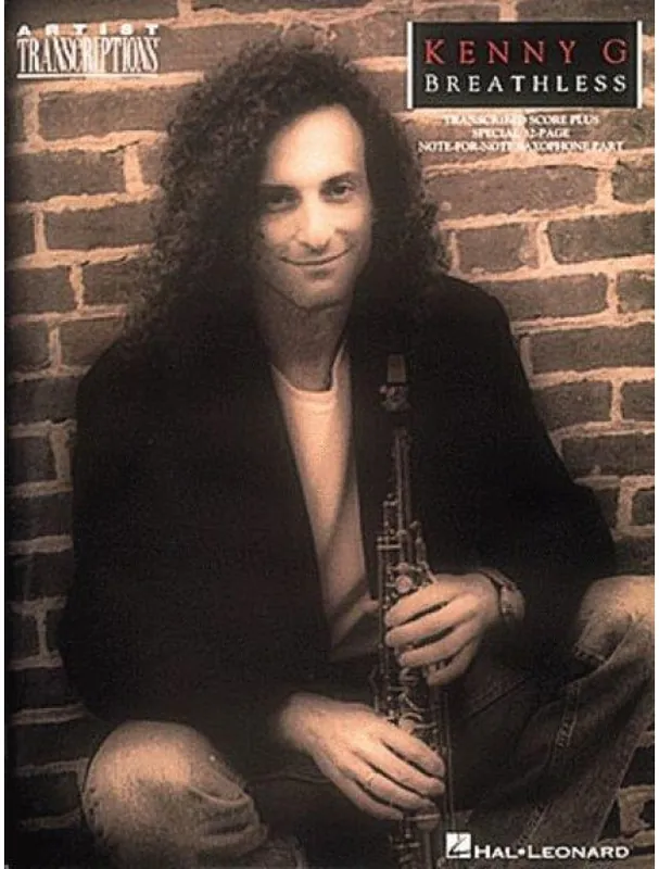 Top Prodej Kenny G Breathless (noty na saxofon, klávesy, baskytara, bicí)