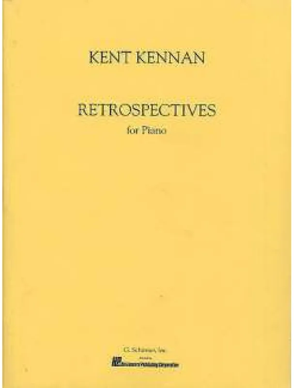 Víkendová Akce Kent Kennan Retrospectives (noty na klavír)