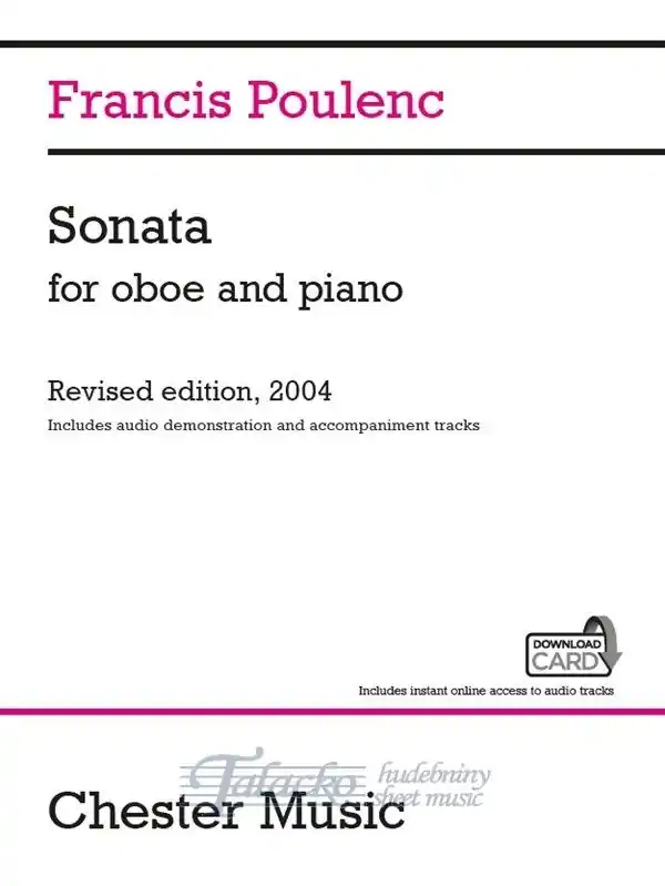 Sonata For Oboe And Piano (Audio Edition) Sezónní Sleva