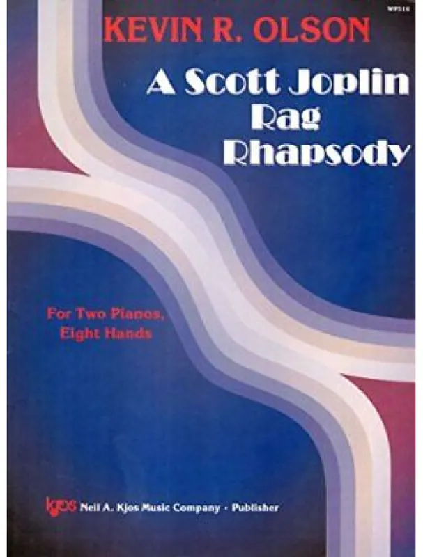 Kevin Olson A Scott Joplin Rag Rhapsody (noty na čtyřruční klavír) Časově Omezené