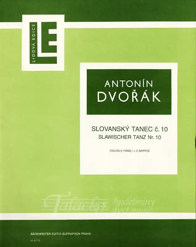 Slovanský tanec č. 10 e moll op. 72 Expresní Doručení