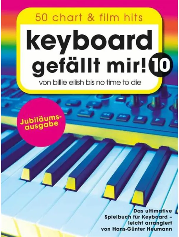 Keyboard gefällt mir! 10 50 Chart und Film Hits (noty na keyboard) Expresní Doručení
