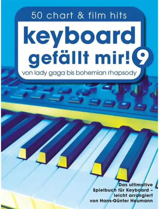Keyboard gefällt mir! 9 - 50 Chart und Film Hits (noty na keyboard) Nejprodávanější