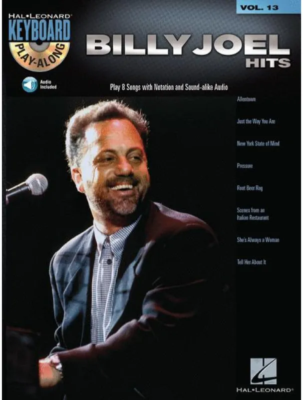 Keyboard Play-Along 13 Billy Joel - Hits (noty na klavír, keyboard) (+audio) Expresní Doručení