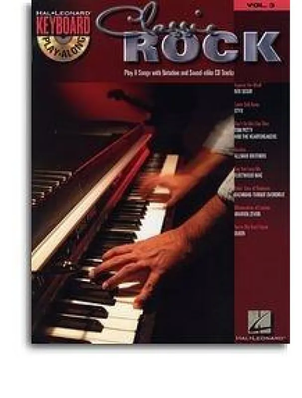Keyboard Play-Along 3 Classic Rock (noty, keyboard) Časově Omezené