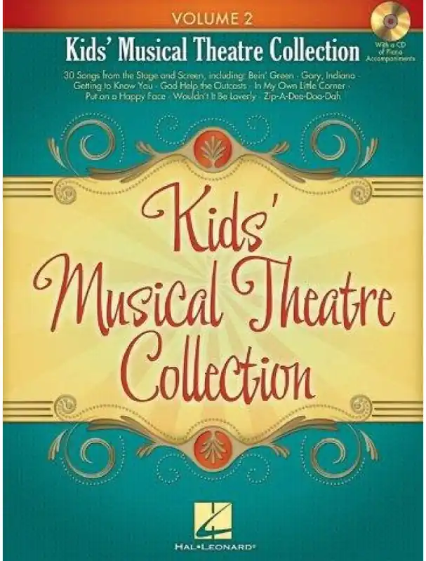 Kids‘ Musical Theatre Collection Volume 2 (noty na klavír, zpěv) (+audio) Nejprodávanější