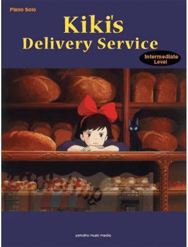 Nová Kolekce Kiki‘s Delivery Service / Doručovací služba čarodějky Kiki - Intermediate (noty na klavír)