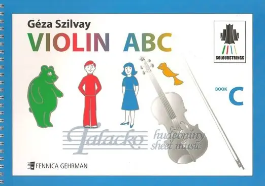 Colourstrings Violin ABC, Piano Accompaniments for Books E & F Omezená Nabídka
