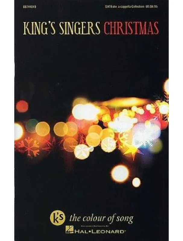 King‘s Singers Christmas Collection (noty na sborový zpěv SATB, klavír) Super Cena