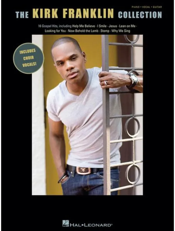 Akční Nabídka Kirk Franklin Collection (noty na klavír, zpěv, akordy)