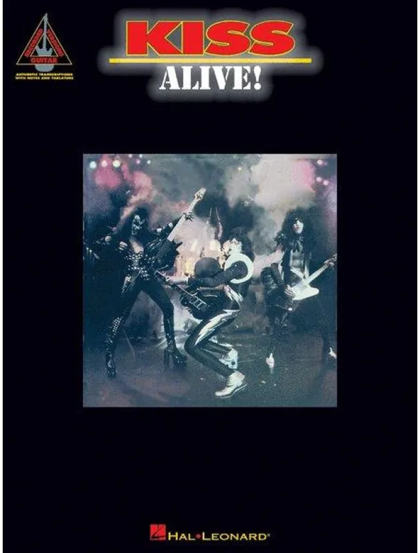 Oblíbený Kiss Alive! (noty, tabulatury na kytaru)