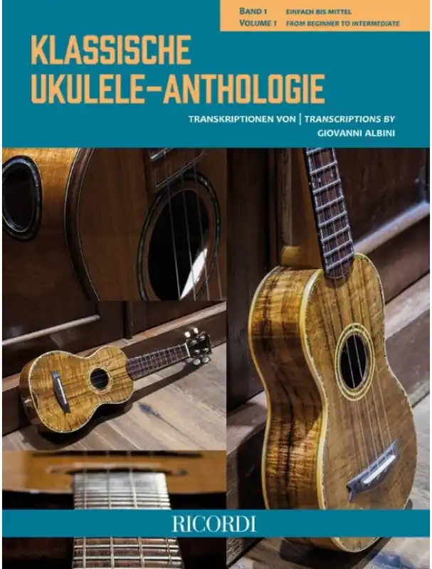 Must-Have Klassische Ukulele-Anthologie 1 (noty, tabulatury na ukulele)