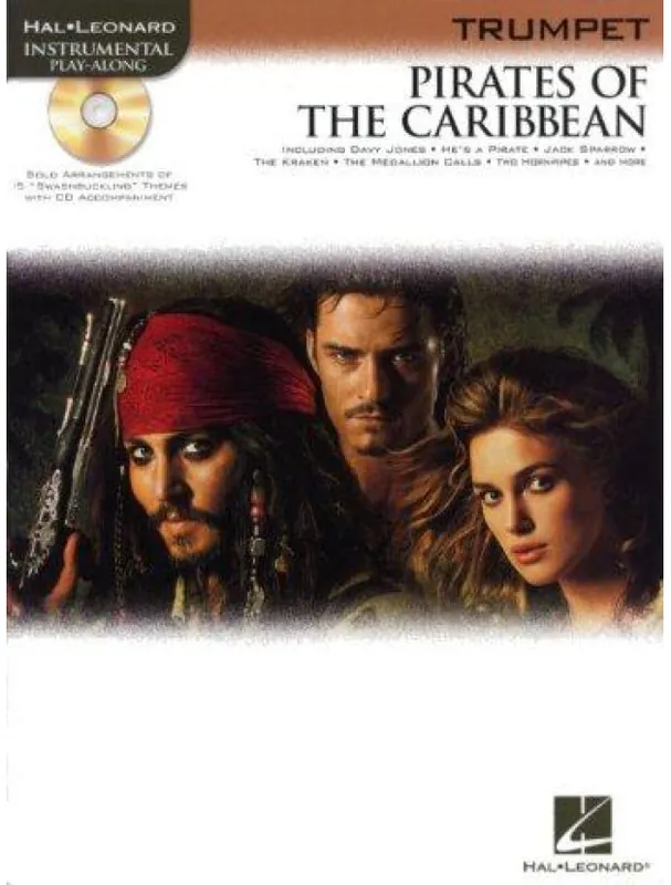 Klaus Badelt Pirates Of The Caribbean (noty na trubku) (+audio) Dokud Zásoby Vydrží