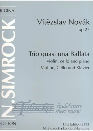 Piano Trio 2 op.27 Oblíbený