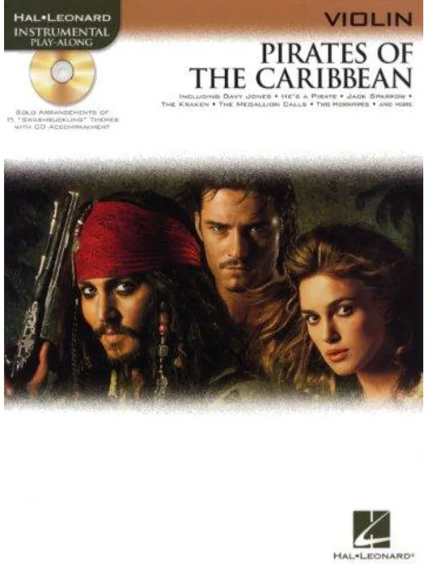 Horká Nabídka Klaus Badelt Pirates Of The Caribbean (noty, housle) (+audio)