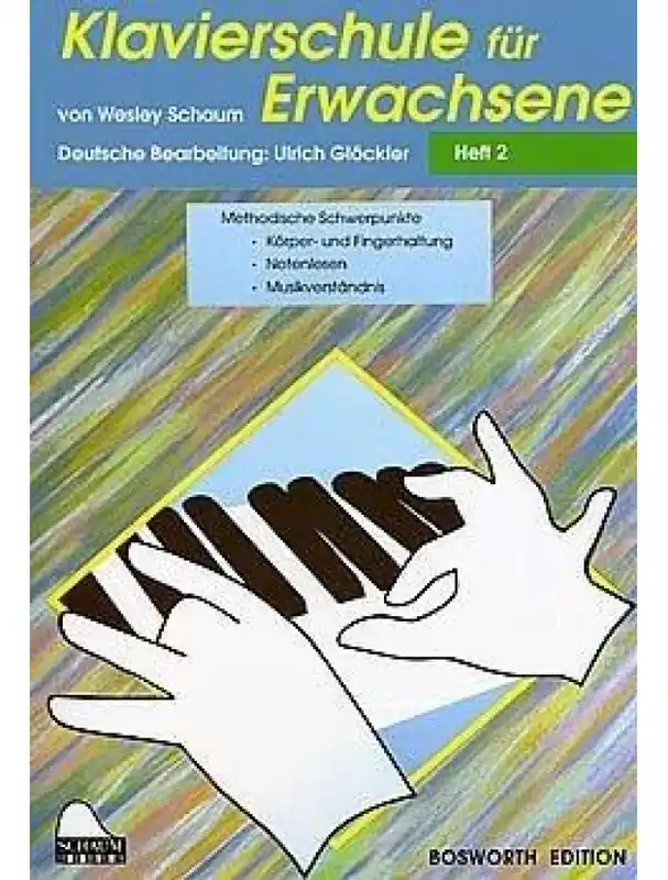Klavierschule Für Erwachsene Heft 2 (noty na sólo klavír) Horká Nabídka