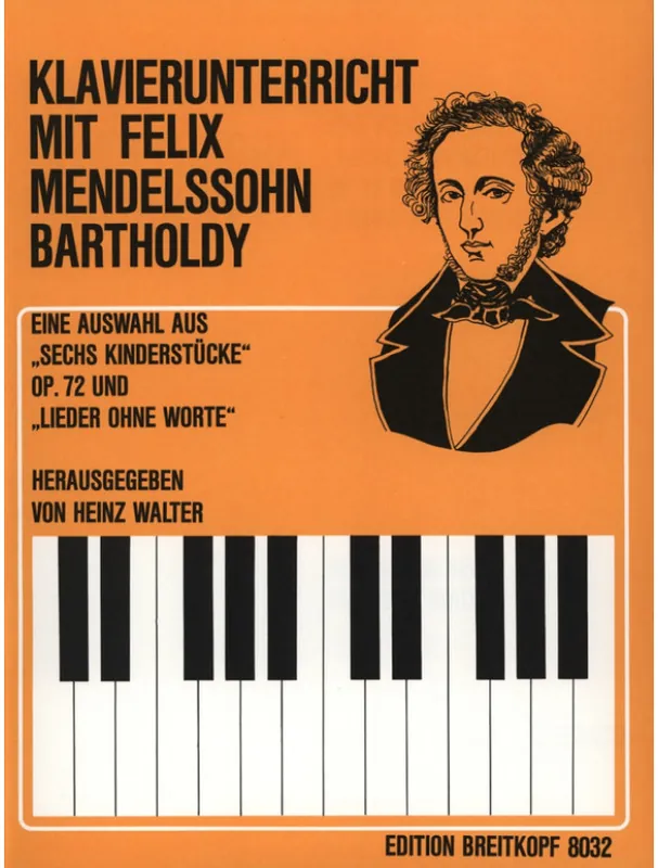 Expresní Doručení Klavierunterricht Mit Mendelssohn Bartholdy (noty na klavír)