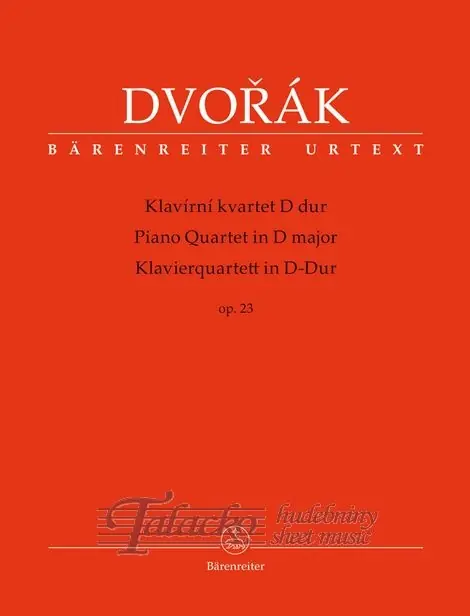 Klavírní kvartet D dur op.23 Značkový