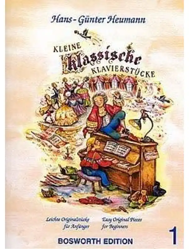 Nejprodávanější Kleine Klassische Klavierstucke 1 (noty na sólo klavír)