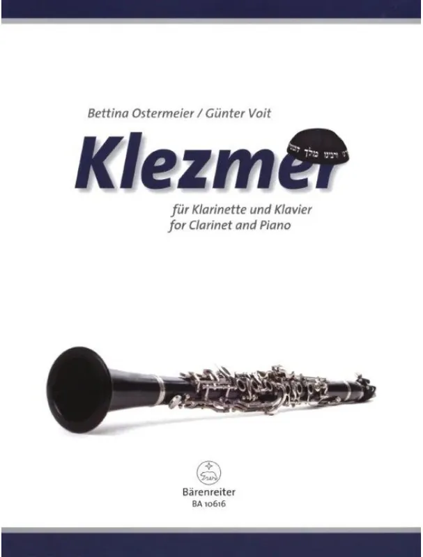 Objednat Nyní Klezmer for Clarinet and Piano (noty na klarinet, klavír)