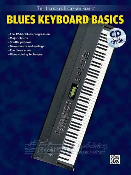 Objednat Nyní Ultimate Beginner Series Blues Keyboard Basics + CD