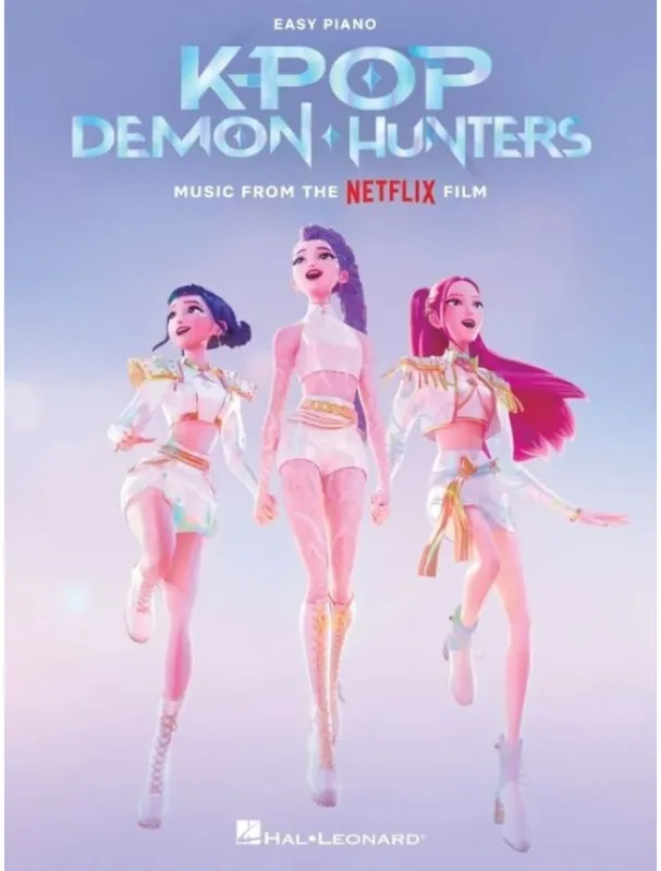 Super Cena KPop Demon Hunters (noty na snadný klavír)