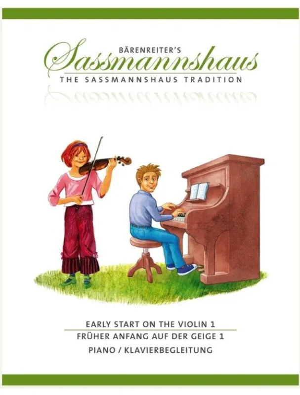 Hit Sezóny Kurt Sassmannshaus Early Start on the Violin 1 (noty na housle, klavírní doprovod)
