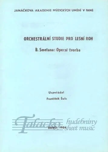 Kup Teď Orchestrální studie pro lesní roh (operní tvorba)