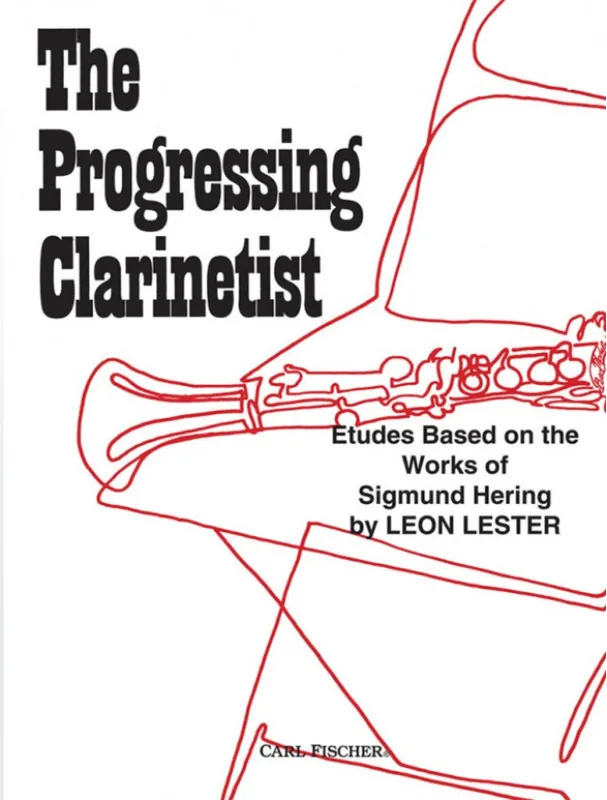 Aktuální L. Lester, S. Hering The Progressing Clarinetist (noty na klarinet)