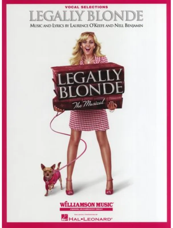 Horká Nabídka L. O‘Keefe/N. Benjamin Legally Blonde - The Musical (Vocal Selections) (noty, klavír, zpěv, kytara)