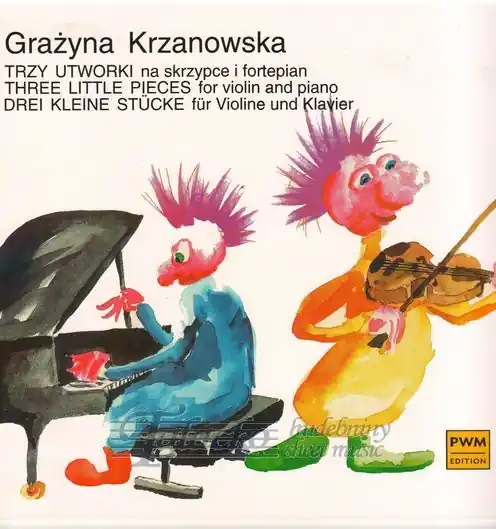 Originální Three Little Pieces for Violin and Piano