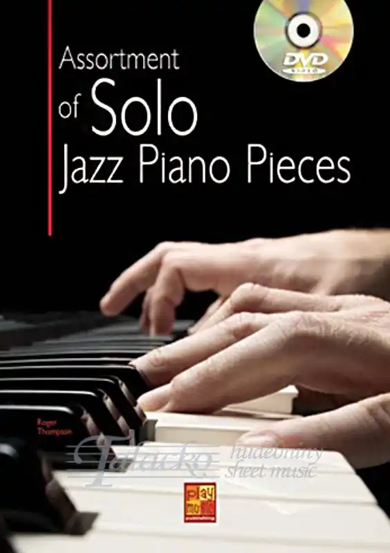 Omezená Nabídka Assortment of Solo Jazz Piano Pieces (Book/DVD)