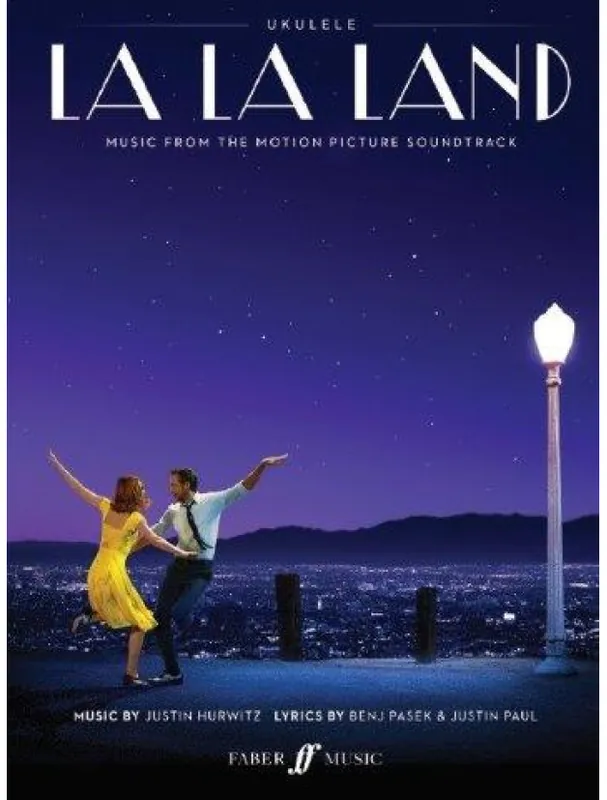 La La Land- Ukulele (noty, melodická linka, akordy) Výprodej