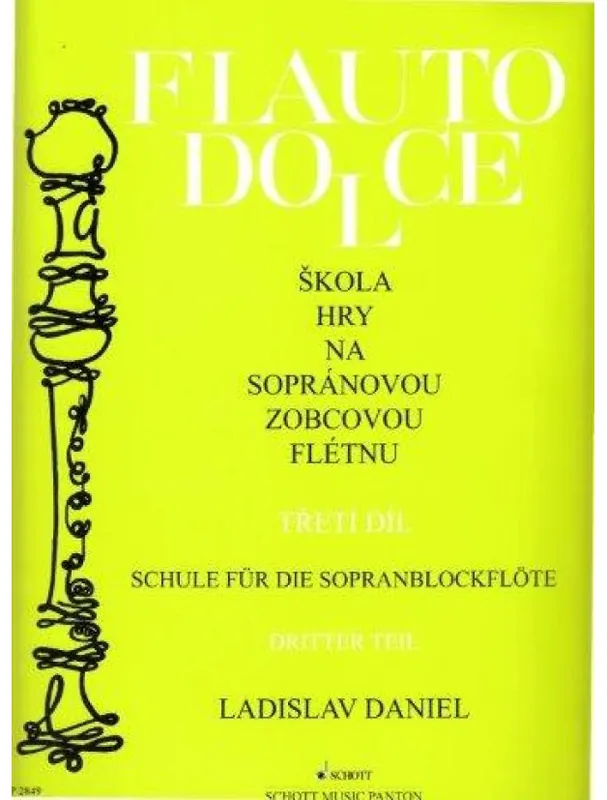 Horká Nabídka Ladislav Daniel Škola hry na sopránovou zobcovou flétnu 3