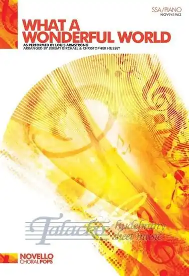 What A Wonderful World (SSA/Piano) Jen Po Omezenou Doba